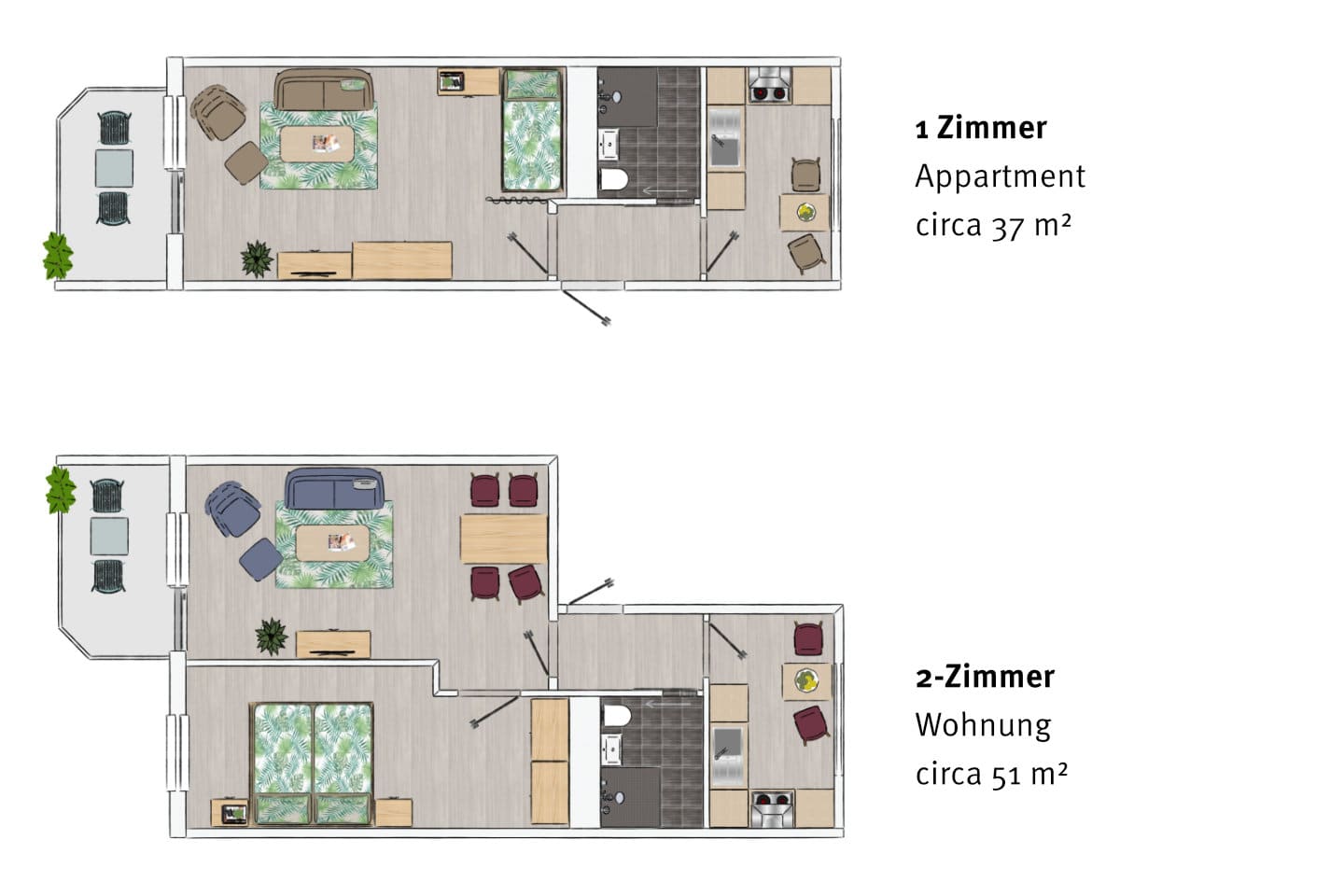 Waldblick Haus 1 Grundrisse