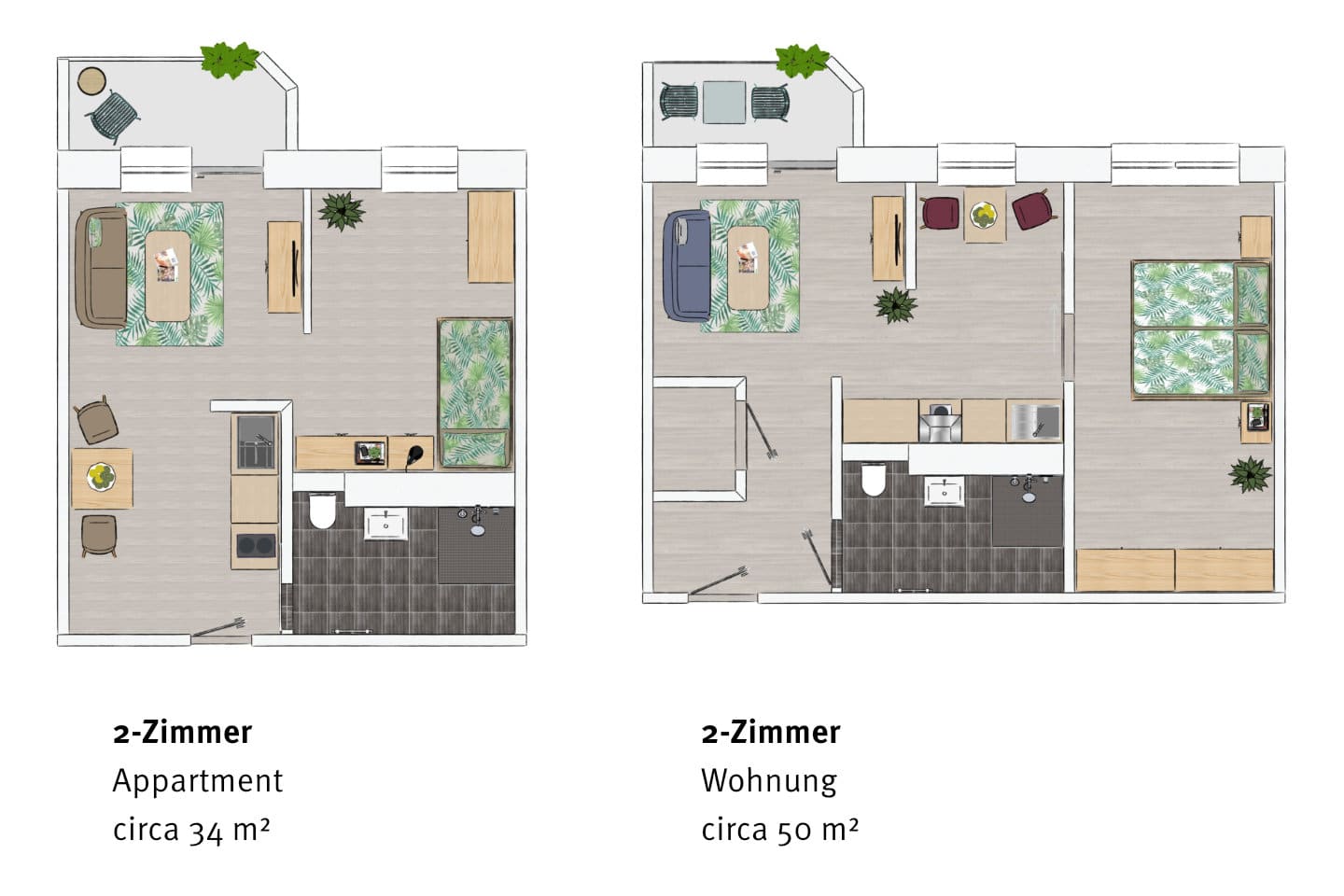 Waldblick Haus 2 Grundrisse